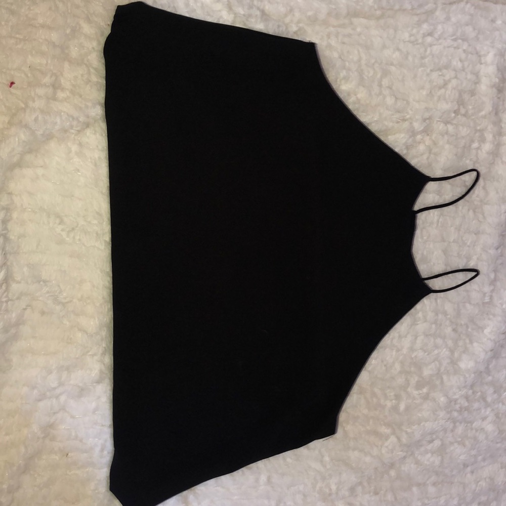 Black tank top. Size medium